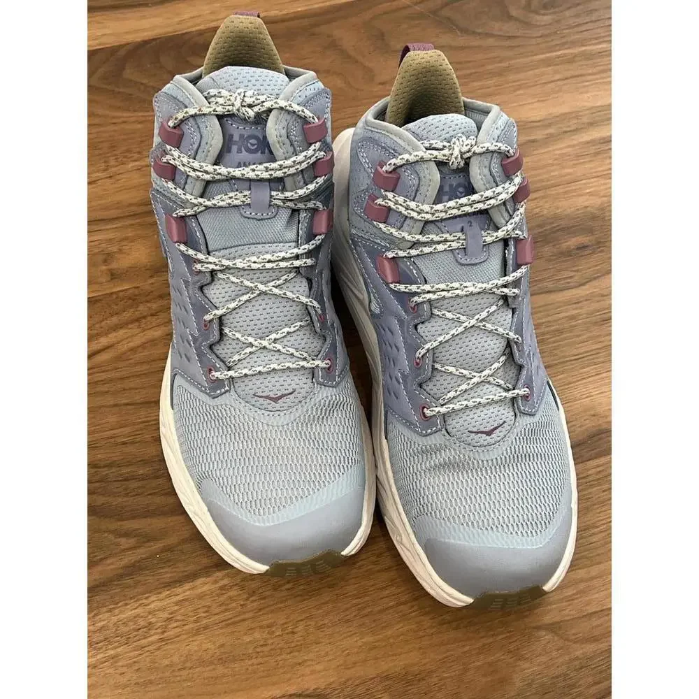 Hoka One One Anacapa 2 Mid GTX Blue Women's Outdoor Shoes - Picture 2 of 7